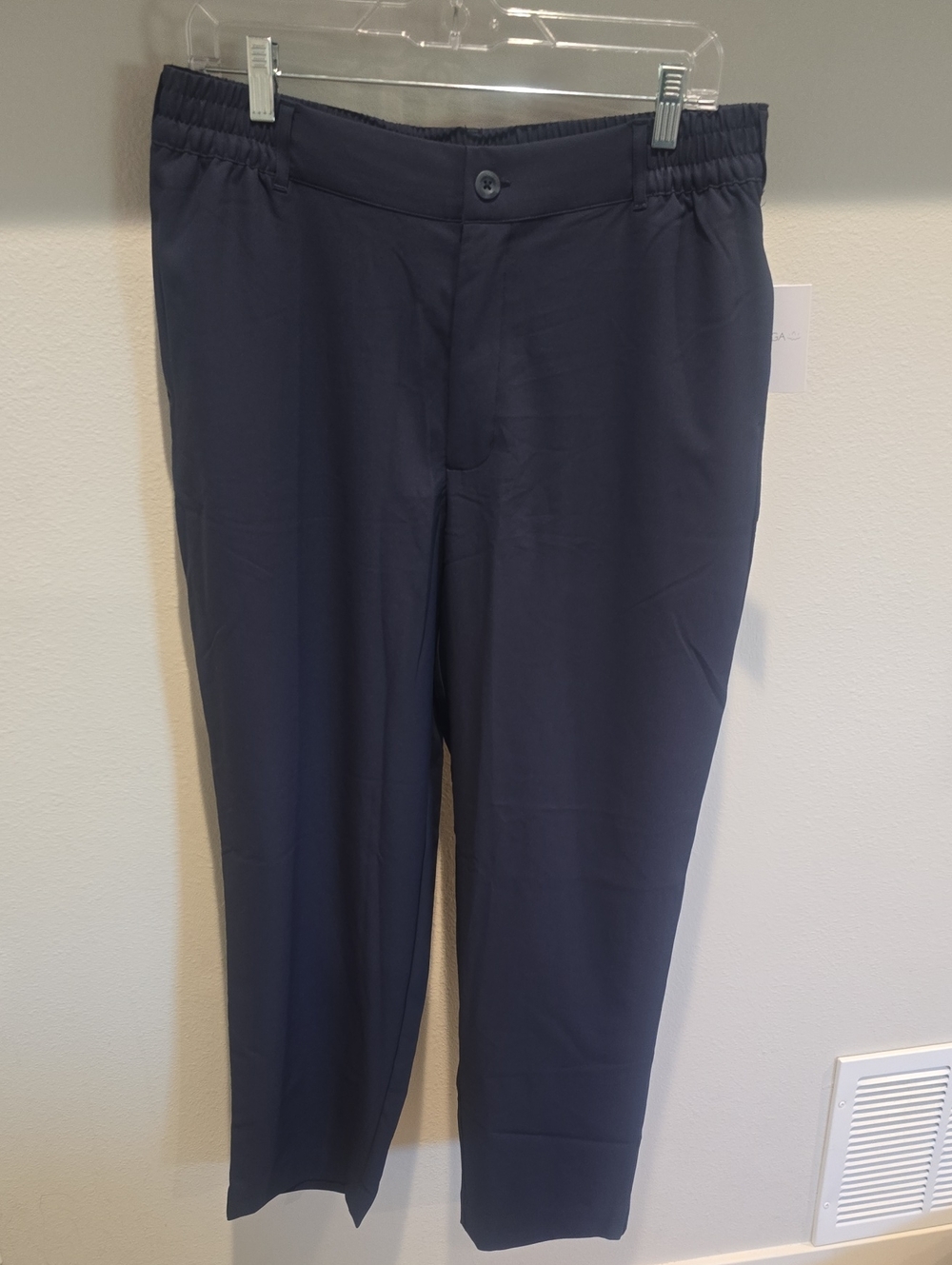 Beyond Yoga Navy Pants NWT, Status Cut, Large - Picture 1 of 11